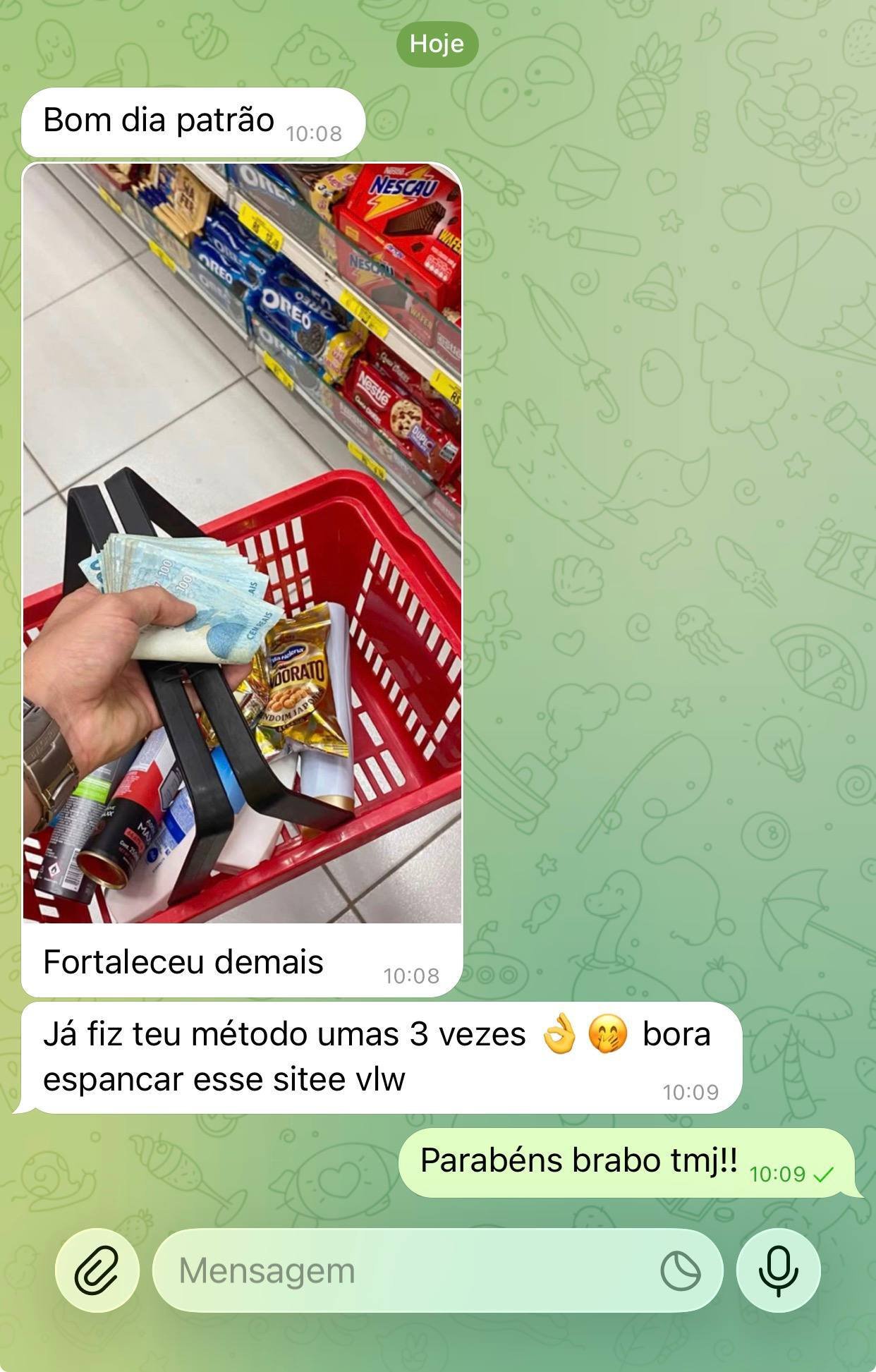 Comprovante de participante